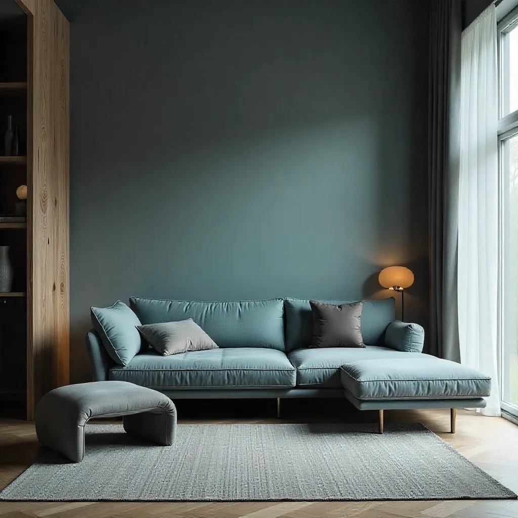 Rattan furniture material display